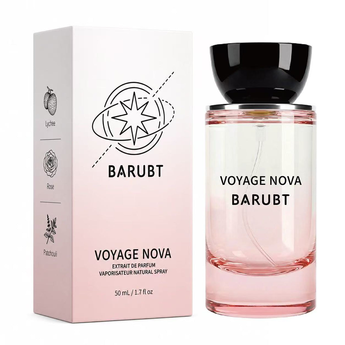 Voyage Nova | Rosey Fruity Floral | Extrait De Parfum 50ml/100ml | Long Lasting Luxury Fragrance | Daily women's perfume Alluring Summervibes sohochic