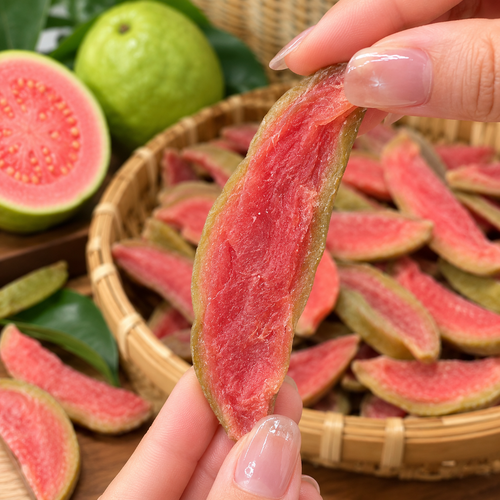 Rosa Guave Fruchtscheiben – natürlich süßer, ballaststoffreicher Snack für einen leichteren Alltag